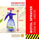 Kenmaster Botol Sprayer - 2000ML KM-C10 / 2 Liter / Botol Semprotan / Spray Penyiram Tanaman / Semprotan Tanaman / Semprotan Burung / Alat Semprotan / Spray Bottle / Bottle Garden Tools / Alat Berkebun