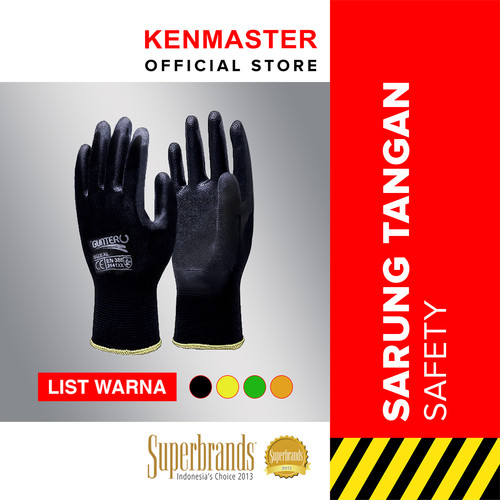 Gunter Sarung Tangan Pelindung GT3001 - Sarung Tangan Safety Sarung Tangan Kerja Gloves Sarung Tangan Latex