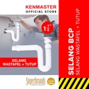 Kenmaster Selang BCP CESS 1,1/4 Inch + Head - SLNG132 / Selang Sink / Selang Afur / Selang Cuci Piring / Selang Wastafel / Selang Bak Cuci Piring
