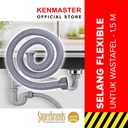 Kenmaster Selang BCP 1,5 Meter - SLNG142 / Selang Sink / Selang Afur / Selang Cuci Piring / Selang Wastafel / Selang Bak Cuci Piring
