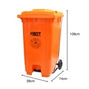 Kent Tempat Sampah Plastik KT-240 U / Tong Sampah Taman / Tong Sampah Besar / Tong Sampah Jumbo