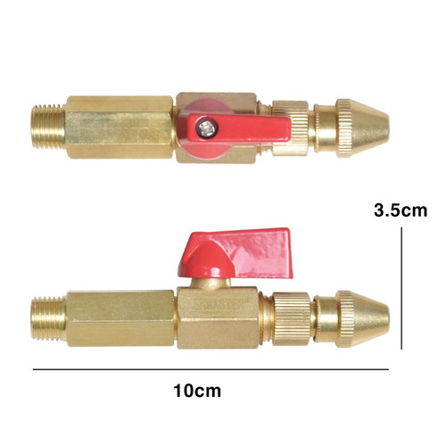 Kenmaster Semprotan Nozzle KM-25 / Semprotan Air Lurus Kuningan