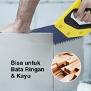 Xander Gergaji Bata Ringan 18 Inch XD-1374 / Gergaji Hebel - GGJI057 / Gergaji Tangan Gergaji Kayu Pegang Gergaji Tajam