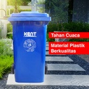 Kent Tempat Sampah Plastik KT-240 D / Tong Sampah