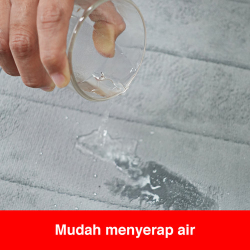 Keset Besar Anti Slip 50X80CM - KM-225 / Keset Lantai Memory Foam / Keset Anti Slip / Keset Kaki / Keset Kamar Mandi / Door Mat Anti Slip