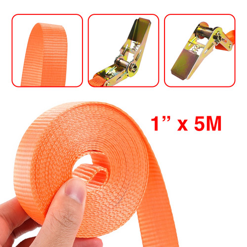 Kenmaster Tali Pengikat Barang KM-151 1 IN X 5 METER / Ratchet Tie Down TMBG036