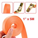 Kenmaster Tali Pengikat Barang KM-151 1 IN X 5 METER / Ratchet Tie Down TMBG036
