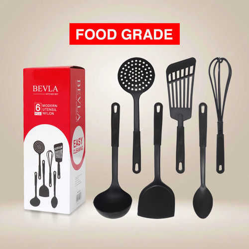 PAKET HEMAT - Bevla Kitchen Set isi 5 PCS + Botol Spray Oil BV-170