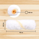 Xander Kuas Cat Tembok Kuas Roll 4 Inch Bulu XD-1195 isi 12 pcs Refill