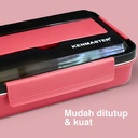 Kotak Makan 3 Sekat KM-015 / Lunch Box Stainless Steel Kenmaster