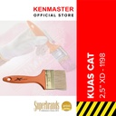 Xander Kuas Cat Tembok Kuas 1 / 2 / 2,5 / 3 / 4 / 5 Inch Gagang Plastik XD-1198