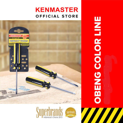 Kenmaster Obeng Color Line (-) Minus 3/4/5