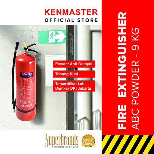 Hartex Pemadam Api / Fire Extinguisher / Alat Pemadam Kebakaran 9 KG