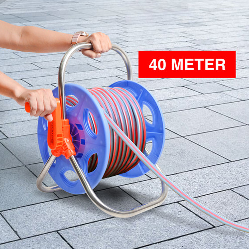 Water Hose Reel Selang Air Gulungan / Gulungan Selang / Selang Air Gulung 40 Meter - KM40