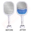 Kenmaster Raket Nyamuk 2 IN KM-108 + Lampu LED + UV / Raket Serangga / Raket Lalat - Pembasmi Serangga - Mosquito - MOSQ028
