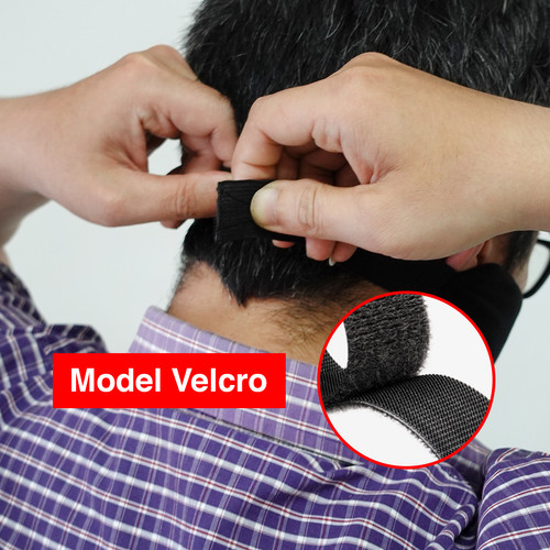 Ghana Masker Serbaguna / Masker Motor HITAM
