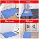 Keset Besar Anti Slip 40X60CM - KM-224 / Keset Lantai Memory Foam / Keset Anti Slip / Keset Kaki / Keset Kamar Mandi / Door Mat Anti Slip