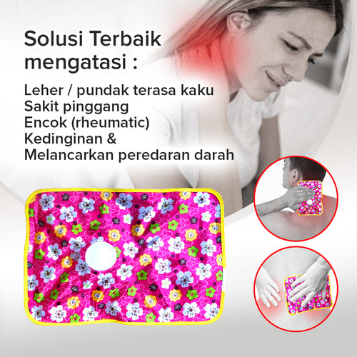 Bantal Terapi Panas Elektrik / Bantal Terapi Leher / Bantal Terapi Air Panas / Hot Water Bag Electric Warmer Pillow / Electro Thermal Water Bag KM-221