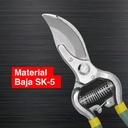Xander Gunting Dahan Ranting - XD 211 - 8 Inch / Gunting Tanaman / Gunting Taman / Gunting Rumput / Gunting Daun / Gunting Batang Bunga Buah / Pruning Shears / Alat Berkebun