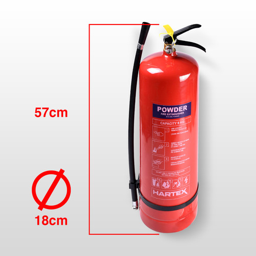 Hartex Pemadam Api / Fire Extinguisher / Alat Pemadam Kebakaran 9 KG