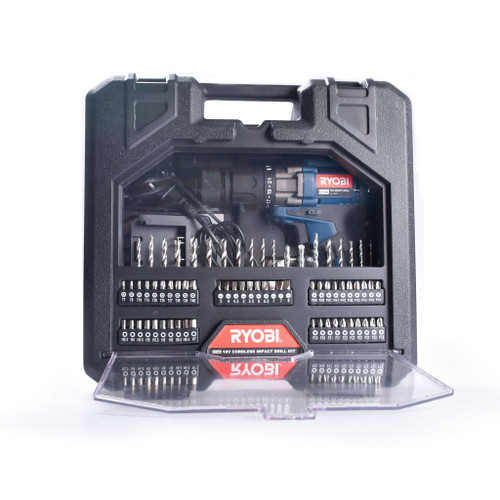 Ryobi Cordless Driver Drill CLI-1802K KIT 18V FREE Tool Box+FaceShield
