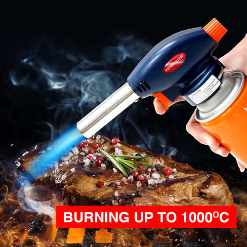 Kenmaster Gas Torch KM-915 Pematik Gas Gas Torch Portable Flame Gun Alat Bakar Korek Api Las