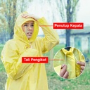 Kent Jas Hujan Plastik / Jas Hujan Ponco / Jas Hujan Jumbo