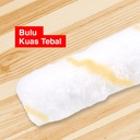 Xander Kuas Cat Tembok Kuas Roll 4 Inch Bulu XD-1195 isi 12 pcs Refill
