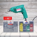 Kenmaster Bor Listrik 10MM & Mata Bor Fisher C3001 - BUND-0020
