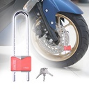 Kenmaster Gembok Sepeda KM116 - IRON 50MM - Panjang Gembok Anti Maling Gembok Pagar Kunci Gembok Sepeda