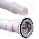 Kenmaster Selang BCP CESS 1,1/4 Inch + Head - SLNG132 / Selang Sink / Selang Afur / Selang Cuci Piring / Selang Wastafel / Selang Bak Cuci Piring