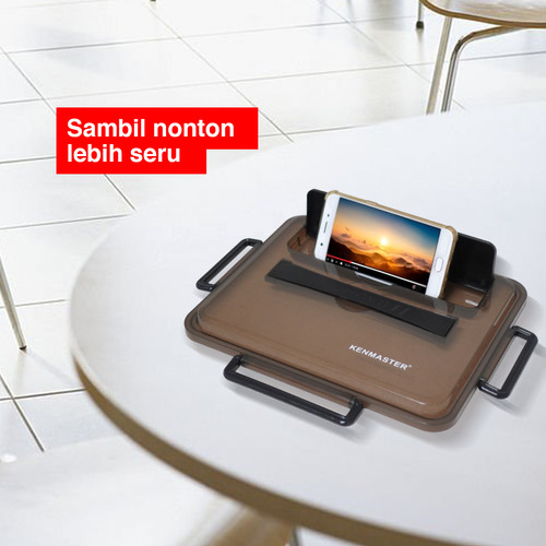 Kotak Makan 4 Sekat KM-014 / Lunch Box Stainless Steel Kenmaster