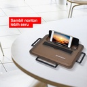 Kotak Makan 4 Sekat KM-014 / Lunch Box Stainless Steel Kenmaster