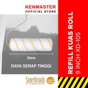 Xander Kuas Cat Tembok Kuas Roll Kuas Cabut Copot 105