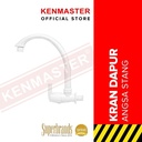 Kenmaster Keran Angsa Tembok Plastik (ABS) Blimbing VMM