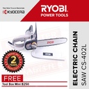 Ryobi Chain Saw CS-402L - Gergaji Mesin - FREE Tool Box + Face Shield