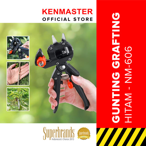 Gunting Grafting Tool - Hitam / Gunting Okulasi Sambung / Gunting Stek Sambung Dahan / Gunting Cangkok / Alat Potong Sambung / Grafting Pruning / Alat Berkebun