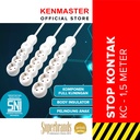 Kenmaster Stop Kontak KC 3 4 5 Lubang Switch 1,5M KM (KTG POLY BAG) Stopkontak Colokan Listrik