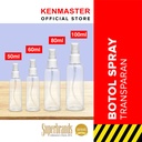 Botol Parfum 100 ML Botol Parfum 60 ML Botol Parfum 50 ML - per 3 Pcs Bottle Spray / Botol Parfum Refill / Botol Parfum Plastik / Botol Plastik