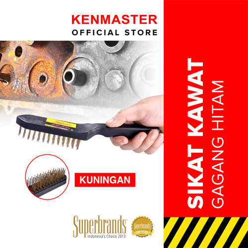 Xander Sikat Kawat XD-1189 Baja Kuningan Uk Besar