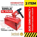 Kenmaster Bor Impact 13MM8811 Profesional FREE Tool Box Besi CLEARANCE