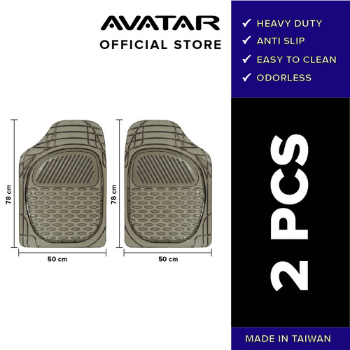 AVATAR Karpet Mobil / Alas Mobil / Keset Mobil - 7901 - 1 Baris 2 Pcs