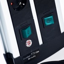 Brennenstuhl Stop Kontak 12 Lubang Premium Alu Line Technics Duo 3 Meter / Stopkontak / Colokan Listrik / Terminal Listrik / Kabel Sambung / Colokan Sambung