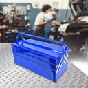 Kenmaster Tool Box Besi 3 Susun Merah / Biru / Toolbox Besi / Tempat Penyimpanan Perkakas / Tempat Penyimpanan Multifungsi - Kotak Perkakas - Kotak Serbaguna - Kotak Peralatan
