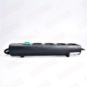 Brennenstuhl Stop Kontak 6 Lubang Comfort Line Switch 2 Meter Saklar Lurus / Stopkontak / Colokan Listrik / Terminal Listrik / Kabel Sambung / Colokan Sambung