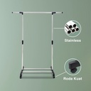 Hanger Single Pole Clothes Rack 5804 - Gantungan Baju