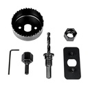 Hole Saw Kit 16 pcs NM-006 - Mata Bor Kayu Pelubang Pipa Mata Bor Kayu Mata Bor Set