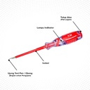 Kenmaster Obeng Tespen KM059 - Tespen Deteksi Kabel Obeng Tes Pen Listrik Obeng Tespen Listrik Obeng Testpen Listrik Serbaguna
