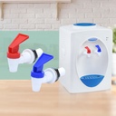 Kenmaster Kran Aqua Pencet Biru + Merah Guci