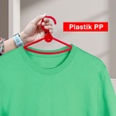 Gantungan Baju Anak H03 Warna - Hanger Beauty 6 Pcs / Set
